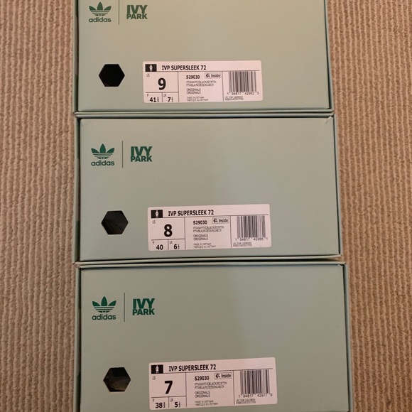 Adidas Ivy Park Supersleek 72 White Women’s Shoes - Picture 7 of 8